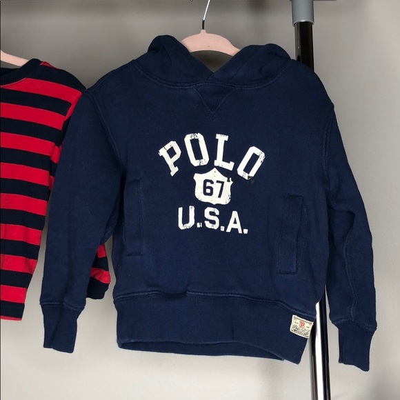 Polo Ralph Lauren Hoodie & Leveret 2 pc set - Picture 3 of 11